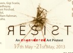 b- Art Resist MUMBAI Card (Back)