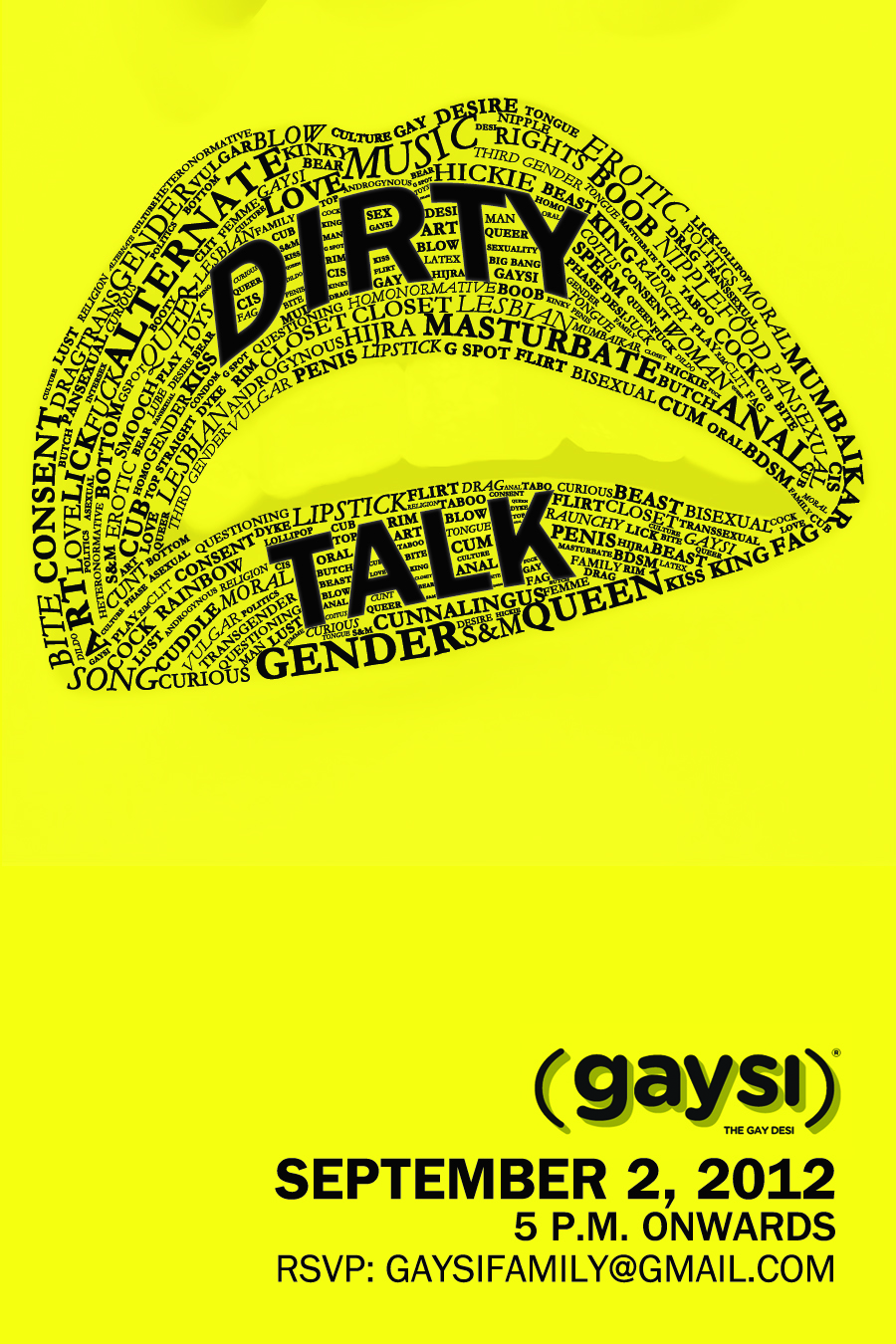 Save The Date : Dirty Talk Is Back!