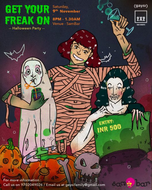Halloween Special 2×2 Bar Night – Get Your Freak On!