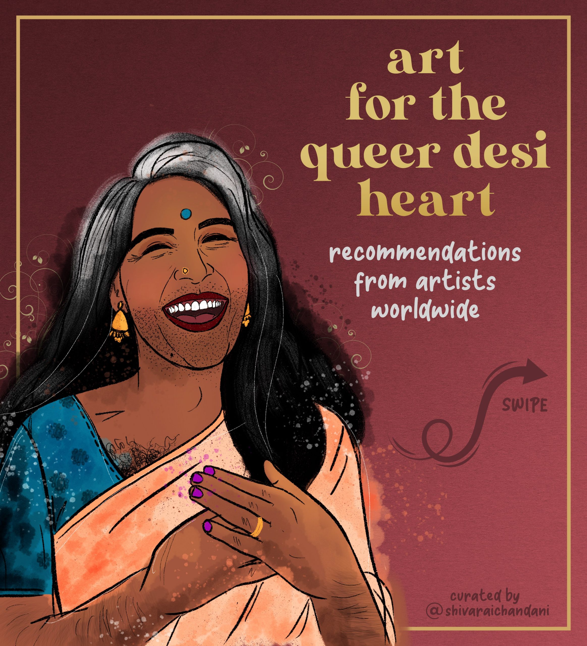 Art For The Queer Desi Heart