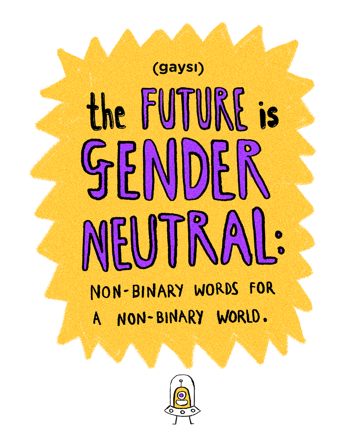 The Future Is Gender Neutral: Non Binary Words For A Non Binary World