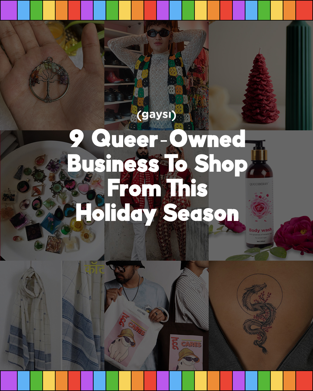 9 Queer-Owned Business To Shop From This Holiday Season
