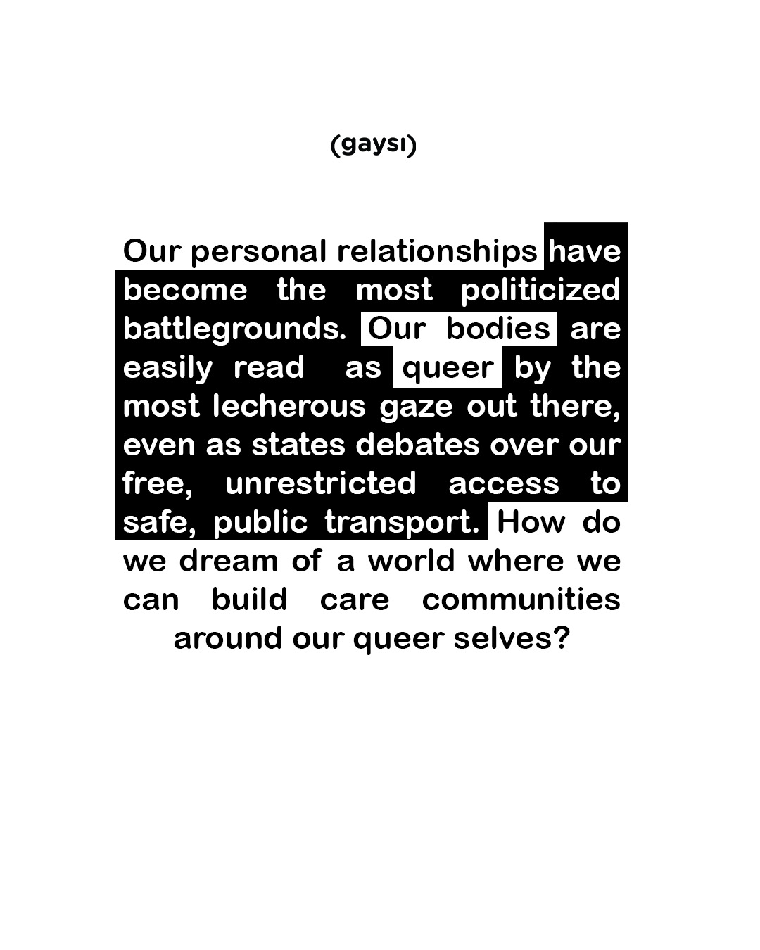 Queer Relationships Are Politicized Battlegrounds